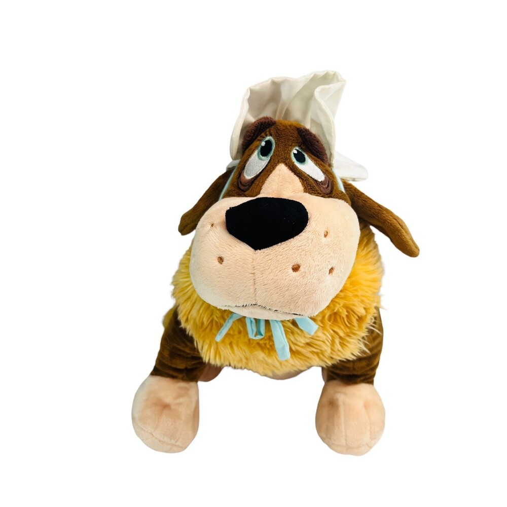 DISNEY Store NANA w/Bonnet 13" Plush Dog St Bernard Peter Pan Stuffed Animal